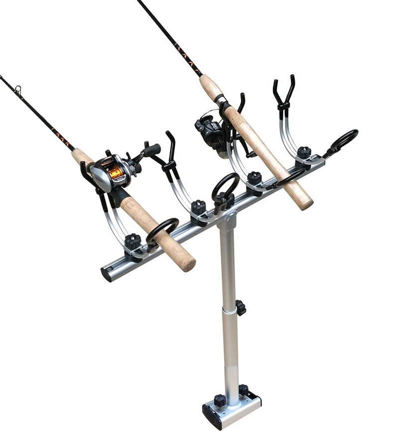 Brocraft Crappie Rod Holder System with Telescopic T-bar /Crappie Fishing Rod Holder / Spider Rigging - Image 4